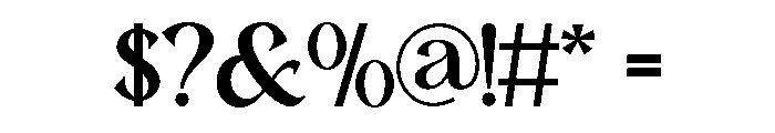 Asah Font OTHER CHARS