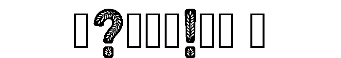 Aseel Regular Font OTHER CHARS