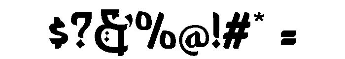 Aselami Font OTHER CHARS