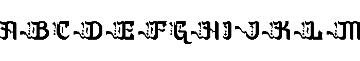 Aselami Font UPPERCASE