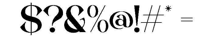 Asgitta-Regular Font OTHER CHARS