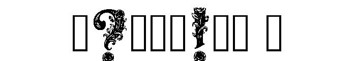 Ash Regular Font OTHER CHARS