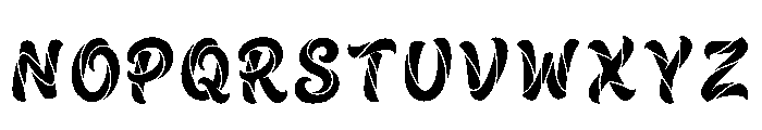 Asha Regular Font UPPERCASE
