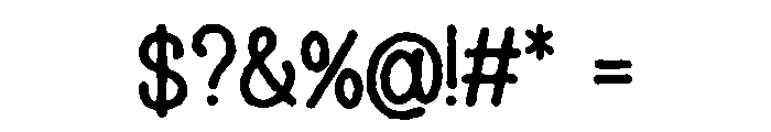 Ashen_Crow Font OTHER CHARS