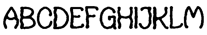 Ashen_Crow Font UPPERCASE