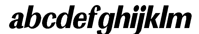 Ashetta Condensed Slanted FONT