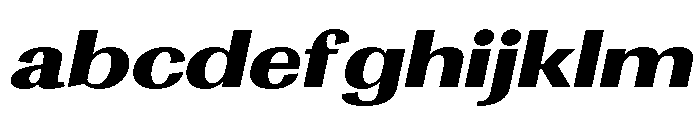 Ashetta Expanded Slanted FONT