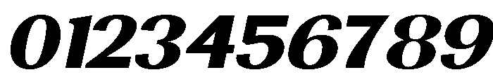 Ashetta Semi Expanded Slanted Font OTHER CHARS