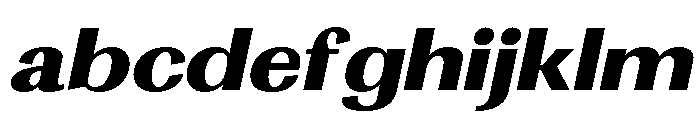 Ashetta Semi Expanded Slanted FONT