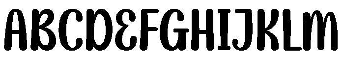Ashia Font UPPERCASE