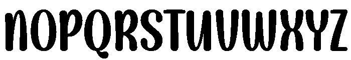Ashia Font UPPERCASE