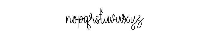 Ashila Cardigant Font LOWERCASE