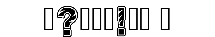 Asimi Regular Font OTHER CHARS