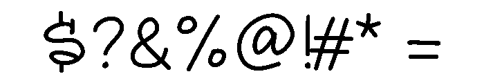 Askawa-Light Font OTHER CHARS