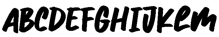 Asli Gede Font UPPERCASE