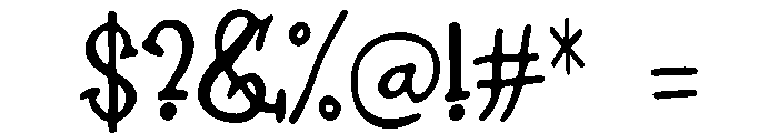 Asling Font OTHER CHARS