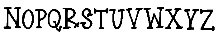 Asling Font LOWERCASE