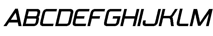 Asmora Bold Italic Font UPPERCASE
