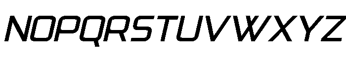 Asmora Bold Italic Font UPPERCASE