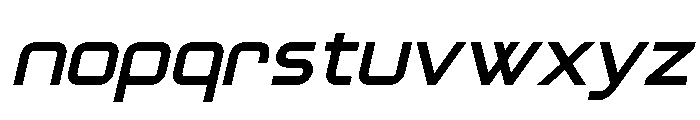 Asmora Bold Italic Font LOWERCASE