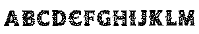 Aspal Regular Font UPPERCASE
