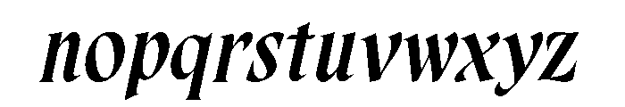 Aspenleigh Italic Font LOWERCASE