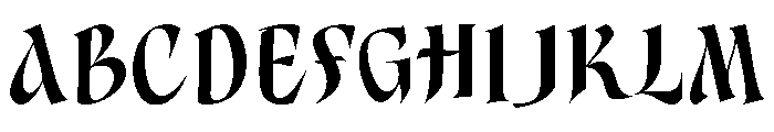 Aspenleigh Font UPPERCASE