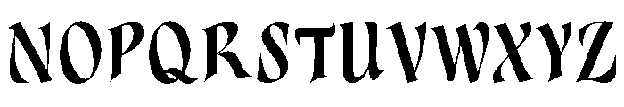 Aspenleigh Font UPPERCASE