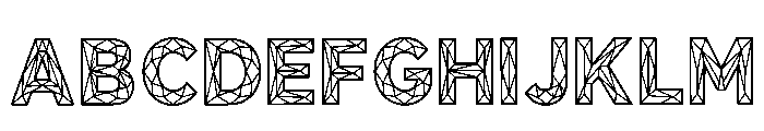 Asper Regular Font UPPERCASE