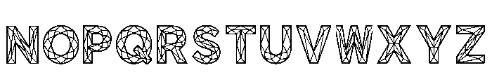 Asper Regular Font UPPERCASE