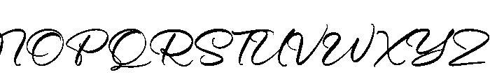 Asphale Rhythm Font UPPERCASE