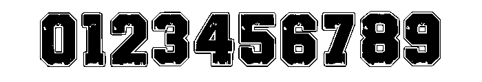 Asphalt Grunge Regular Font OTHER CHARS