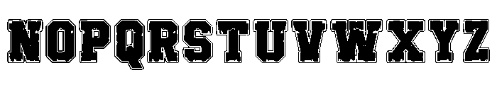 Asphalt Grunge Regular Font UPPERCASE