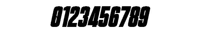 Asphalt Sports Italic Font OTHER CHARS