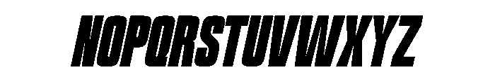 Asphalt Sports Italic Font LOWERCASE
