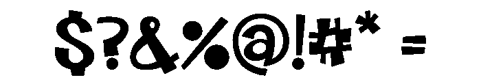 Aspire Jump Font OTHER CHARS