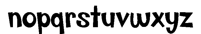 Aspire Jump Font LOWERCASE