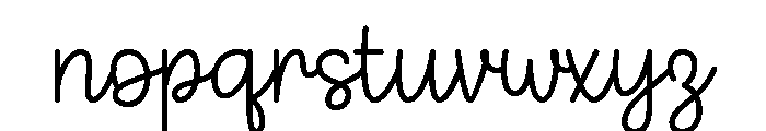 Aspire Learning Font LOWERCASE