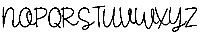 Aspiring Font UPPERCASE