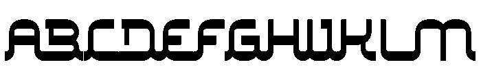 Asroha Font UPPERCASE