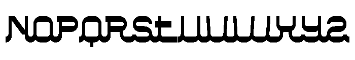 Asroha Font UPPERCASE