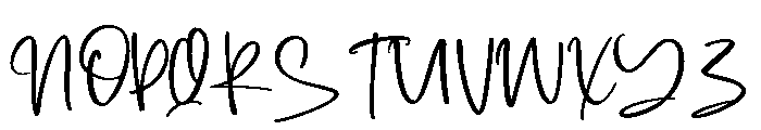 Assallonge-Regular Font UPPERCASE