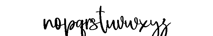 Assallonge-Regular Font LOWERCASE