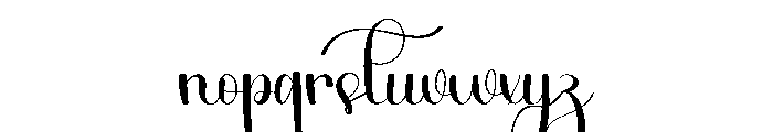 Assembling Font LOWERCASE