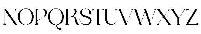 Assent Royale Font UPPERCASE