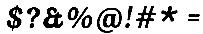 Astera Mototype Regular Font OTHER CHARS