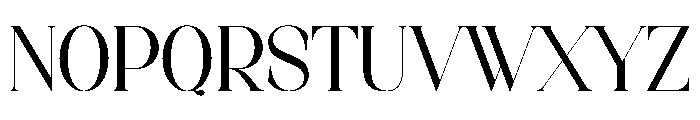 Asteria Font UPPERCASE
