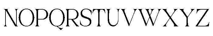 Asteriana-Regular Font UPPERCASE