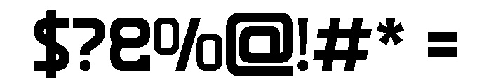 Asterion Regular Font OTHER CHARS