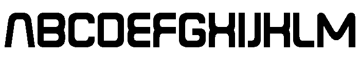 Asterion Regular Font UPPERCASE